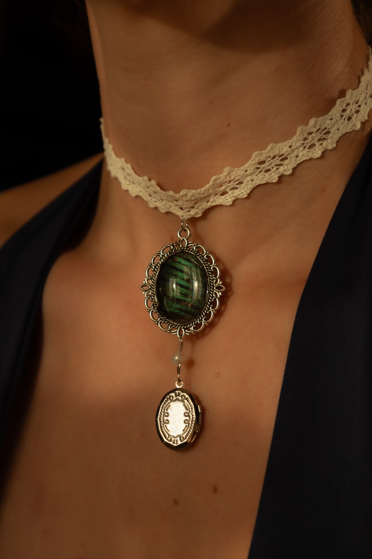 The Greenhouse Ghost | Butterfly Wing Perfume Reliquary