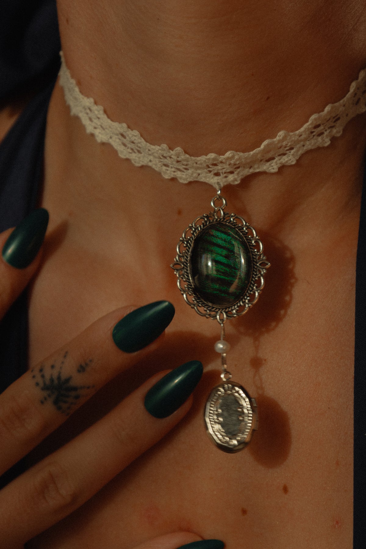 The Greenhouse Ghost | Butterfly Wing Perfume Reliquary