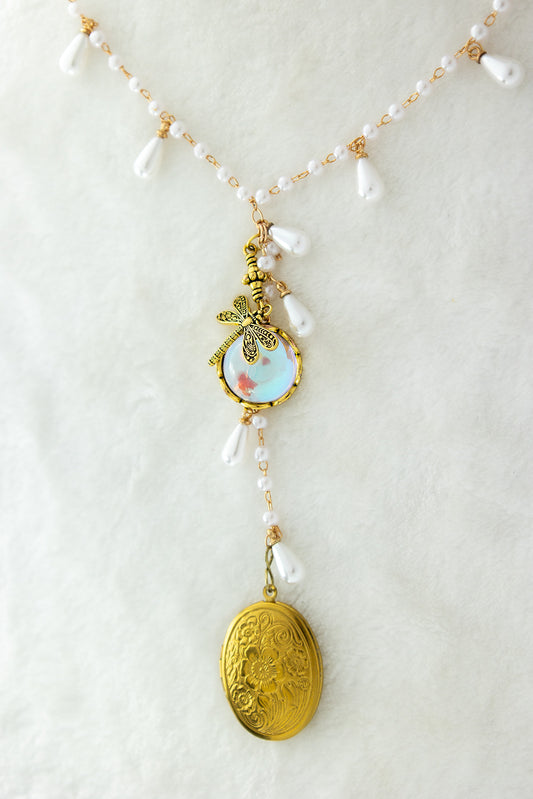 The Milkmaids Moon Perfume Locket